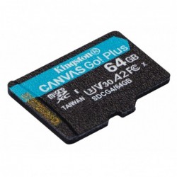 KINGSTON microSDXC Canvas Go Plus 64GB + Adapter
