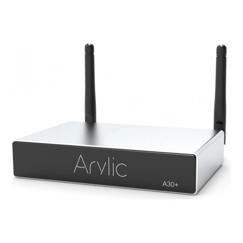 Arylic A30+, 30W x 2 , WiFi , Mini Stereo Amplifier, Black/Silver