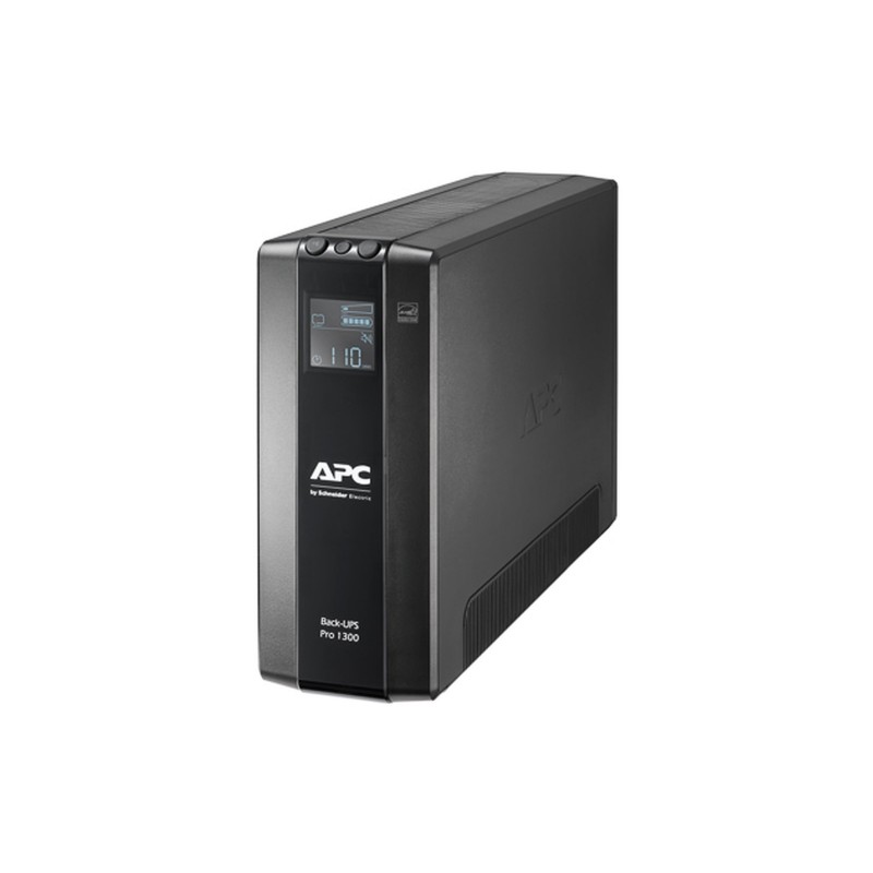 APC Back UPS Pro BR 1300VA, 8 Outlets, AVR, LCD Interface