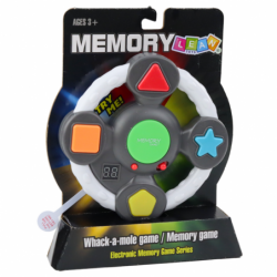 Electronic Logic Game Memory Arcade Steering Wheel Lights Sounds