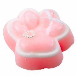 Cat Paw Anti-Stress Sensory Squishy Ornaments Pink