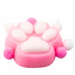 Cat Paw Squishy Anti-Stress Toy Sensory Fur Squishy Pink
