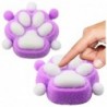 Cat Paw Squishy Anti-Stress Toy Sensory Fur Squishy Purple