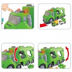 WOOPIE Zielona Laweta City Truck Efekty Dźwiękowe i Świetlne