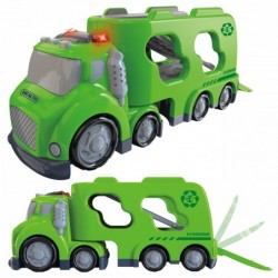 WOOPIE Zielona Laweta City Truck Efekty Dźwiękowe i Świetlne