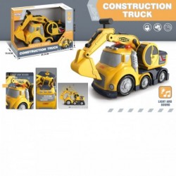 WOOPIE Koparka City Truck Efekty Dźwiękowe i Świetlne