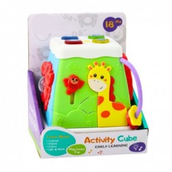 Educational Cube Multifunctional Interactive Lights Sounds