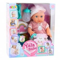 Baby Doll Infant Peeing Pink Set Accessories Sounds 35cm