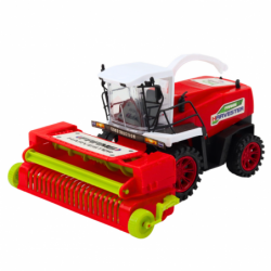 Agricultural Farm Combine Harvester With Header Drive Red