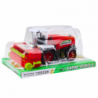 Agricultural Farm Combine Harvester With Header Drive Red