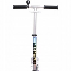 Foldable scooter Raven Galaxia Holo 200mm with bell, bottle holder and LED core