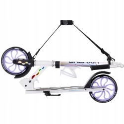 Складной самокат Raven Galaxia Holo 200mm LED колеса с держателем для бутылки + звонок