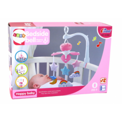 Crib Carousel Universal Clip Plush Pendants Pink