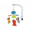 Battery-powered Crib Carousel Universal Clip Hangers Blue