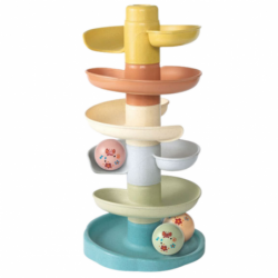 Slide Track For Balls Educational Balls with Rattles 7 Levels