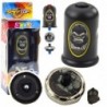 Flying Disk Gorilla Black Spinner Launcher Set