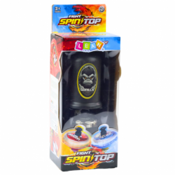 Flying Disk Gorilla Black Spinner Launcher Set