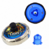 Flying Disk Lion Spinner Launcher Set Blue