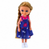 Mini Doll With Long Hair In Dress 15cm Mix