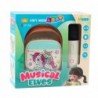 Karaoke Kit For Kids With Unicorn Bluetooth Microphone