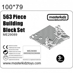 MASTERKIDZ Zestaw Klocków Konstrukcyjnych STEM 563 el.