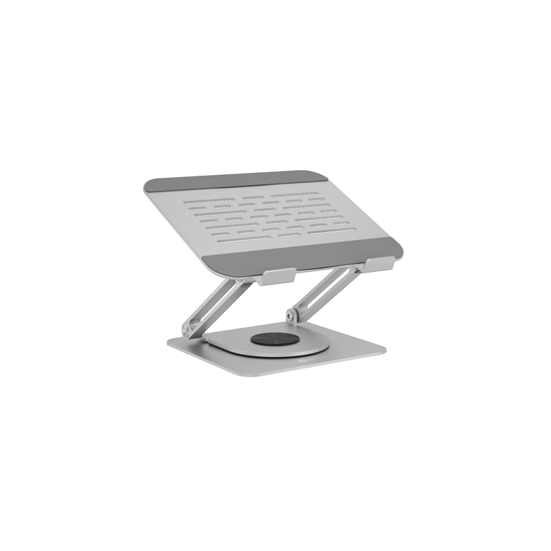 Raidsonic Laptop stands IB-NH300-R Ergonomic positioning, Rotatable design 17 " Silver