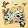 MELISSA & DOUG Farm Animals Sound Puzzle - 8 Pieces