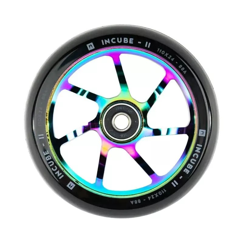 Triki tõukeratta ratas Ethic Incube V2 110mm Rainbow