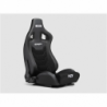 Next Level Racing PU Leather and Suede Reclining Seat ERS4 Elite PU Leather & Suede Edition Black