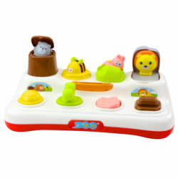 Educational Interactive Toy Pop-Up Animals Lights