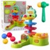 Ball Track Interactive Sensory Slide Catapult Hammer