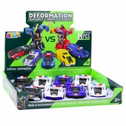 Auto Robot 2in1 Sports Police Car Drive Mix