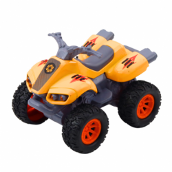 Quad Bike With Rubber Tires Metal Body Mix