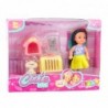 Mini Doll Dress Dog Kennel Carrier Set