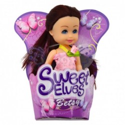 Mini Doll Fairy Elf Blue Purple Pink Mix 11.5cm