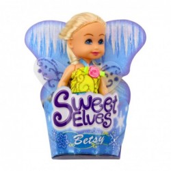 Mini Doll Fairy Elf Blue Purple Pink Mix 11.5cm