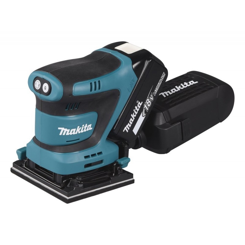 Makita DBO480Z portable sander Random orbital sander 14000 OPM Black, Blue 210 W
