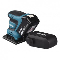 Makita DBO480Z portable sander Random orbital sander 14000 OPM Black, Blue 210 W