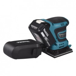 Makita DBO480Z portable sander Random orbital sander 14000 OPM Black, Blue 210 W
