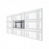 Neomounts LED-VW1000BLACK Videowall wall mount - 40-75" - max 50 kg - VESA 200x200-600x400 - d 5,6-21,5 cm - pull-out -