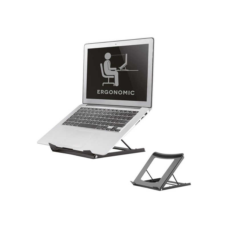 Neomounts NSLS075BLACK Laptop stand - 10-16" - max 5 kg - 5 height positions - foldable - compact - universal - black