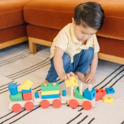 MELISSA & DOUG playset Stacking Train