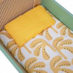 CLASSIC WORLD Drewniana Vintage Kołyska-Łóżeczko dla Lalek