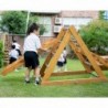 CLASSIC WORLD EDU Drewniany Plac Zabaw XL Zestaw Drabinka Montessori do Wspinaczki