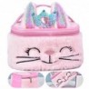 Plush Children's Cosmetic Bag Bunny Glitter Pink 20cm