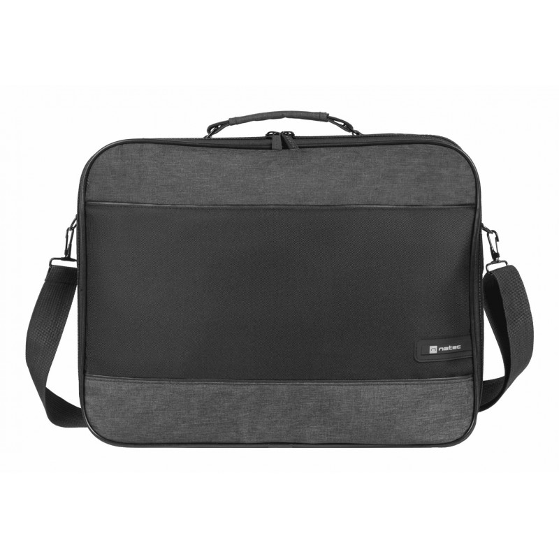 NATEC Impala 2 39.6 cm (15.6") Messenger case Black, Grey