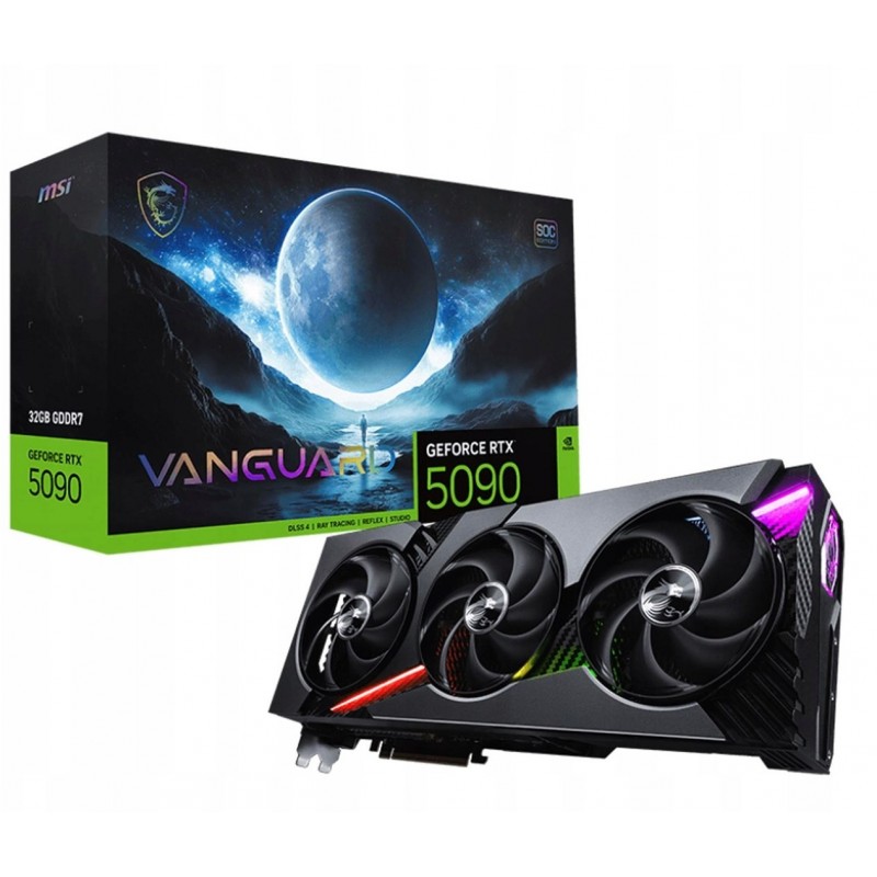 Karta graf. MSI RTX 5090 32G VANGUARD SOC