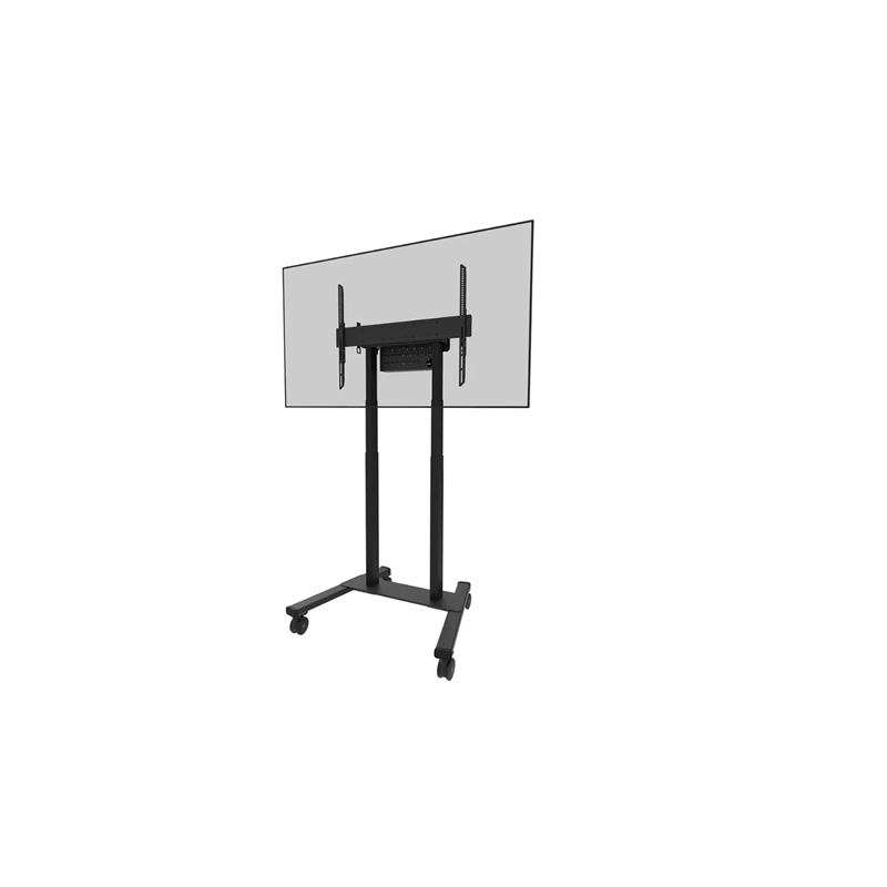 Neomounts MOVE Lift FL55-875BL1 TV trolley - 55-100" - max 110 kg - motorised h 111,3-176,3 cm (35mm/sec) - VESA