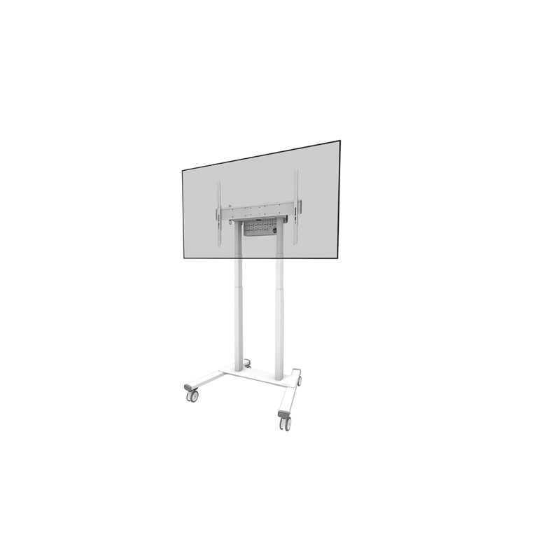 Neomounts MOVE Lift FL55-875WH1 TV trolley - 55-100" - max 110 kg - motorised h 111,3-176,3 cm (35mm/sec) - VESA