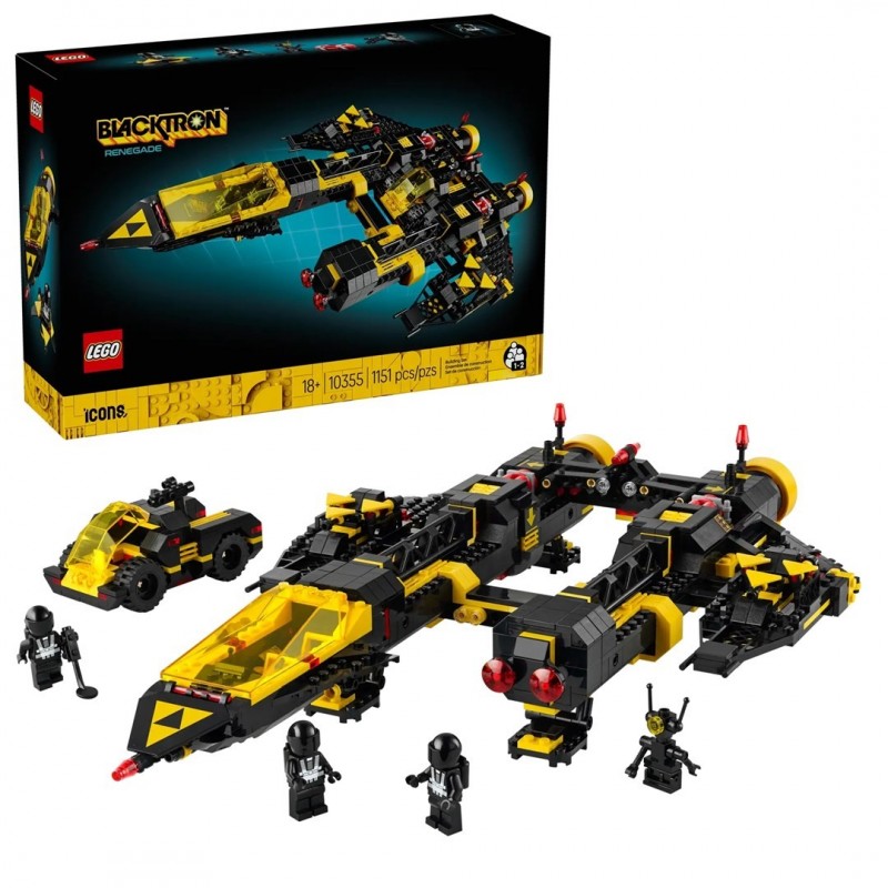 LEGO ICONS 10355 Blacktron Renegade